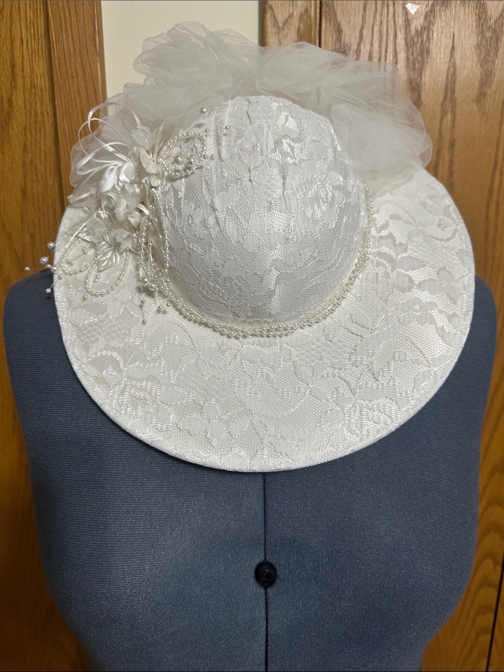 Elegant Vintage Lace Women’s Bridal Hat Westwood Collection